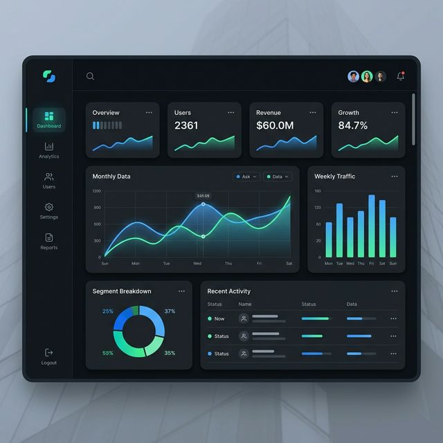 Analytics Dashboard project